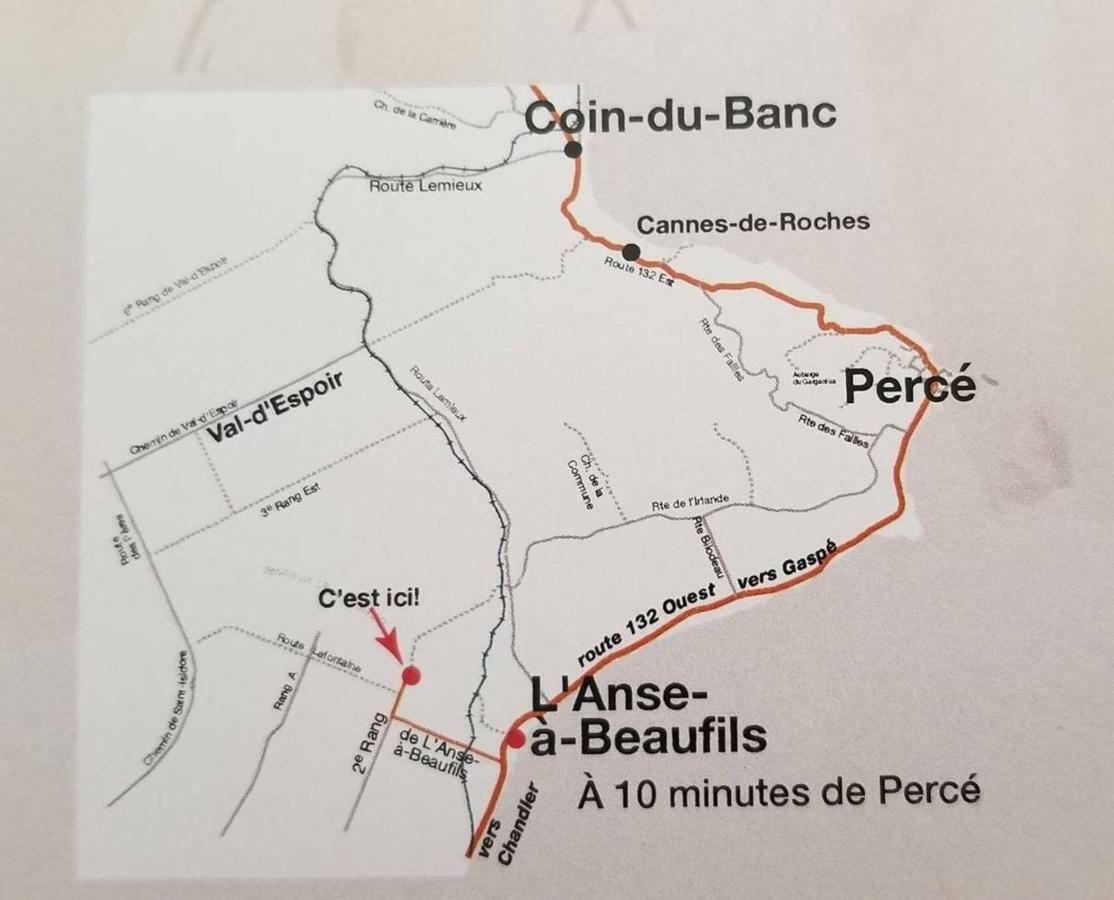 פרסה Gite Aux Jardins De L'Anse מראה חיצוני תמונה